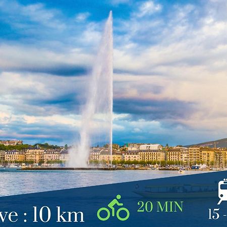 Homey Chloe - New - Parking Gratuit - Balcon Prive - Proche Geneve Annemasse Zewnętrze zdjęcie